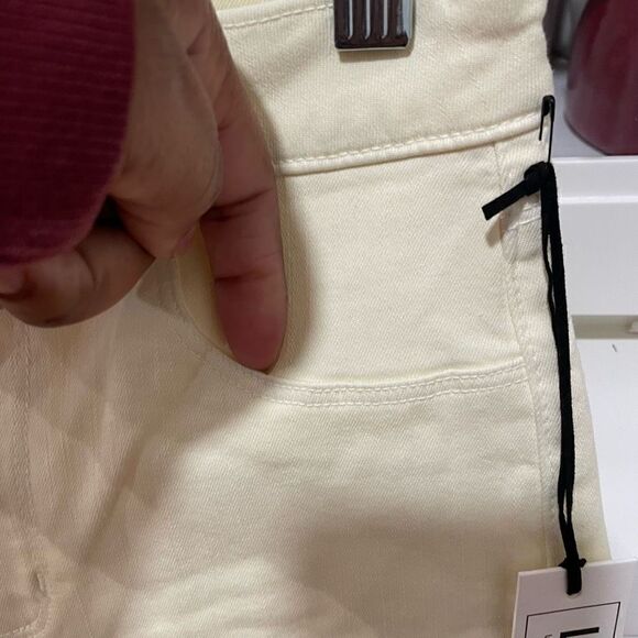 L’Agence Jeans Womens 25 Pastel Yellow Skinny Ankle Katrina Ultra High Rise - Picture 9 of 10